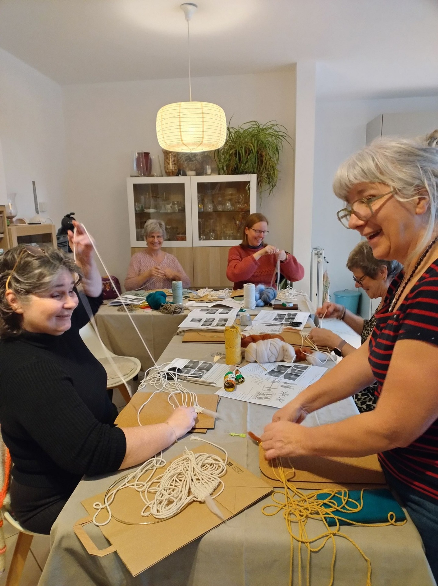 Macramé aan huis in Brasschaat 